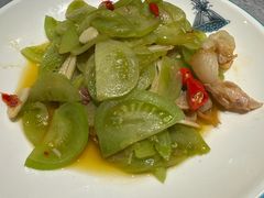 青番茄炒腊肉-山衢味庄·鲜辣衢菜(杭行路店)