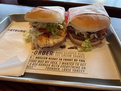 香烤鸡汉堡-FATBURGER 特富客汉堡(外交公寓店)
