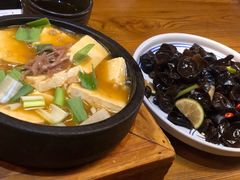 香煎石屏豆腐-云海肴·云南小炒·汽锅鸡(天津国金汇店)