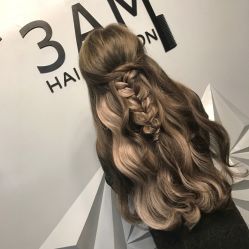 Yishen染发作品-3AM HAIR SALON烫发染发接发