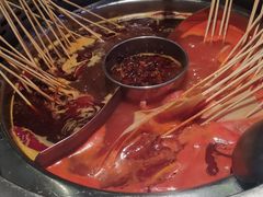 鸳鸯锅底-佰人王串串香火锅(洋珠巷店)