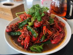 -七的湖·晚芳亭·阳澄湖农家菜·大闸蟹(莲花岛店)