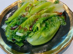 白灼生菜-顺德·古草食记(长寿店)