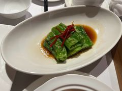 白灼虎皮尖椒-天宝阁中餐厅(北京瑞吉酒店)