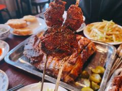 烤大腰子-玫瑰红烤羊排(北新桥三条店)
