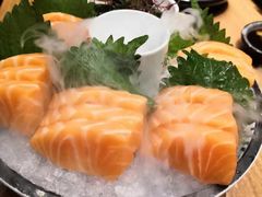 厚切深海三文鱼刺身-万岁寿司(天河领展店)