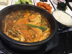 辣牛肉汤-青松馆韩国料理(香港中路佳世客店)