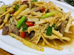 高山笋炒鲜肉-下梅人家土菜馆(历史文化餐厅度假区店)