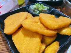 窝头臭豆腐-老红桥炸灌肠牛肚锅烧烤(定福庄店)