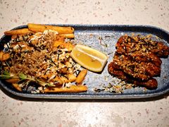 琥珀酱烤鸡翅拼和风海苔薯条-BE BRIGHT KITCHEN(正佳广场店)
