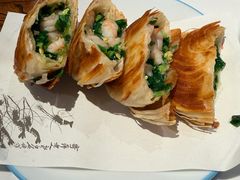 韭菜盒子-海味当家·蒸锅海鲜(星海公园店)