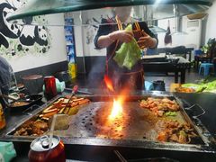 自助取餐区-浩文烧烤