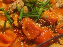 -贵州辣子鸡番茄鸡