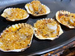 烤扇贝-蚝美人·生蚝海鲜烧烤(茶花园店)