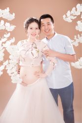 点击看大图 -十孕纪高端孕妇亲子摄影