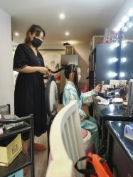 -后宫·古装汉服京剧儿童亲子全家福摄影