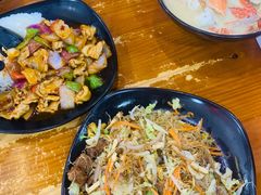 牛肉炒米面-台州老六海鲜面馆(上南总店)