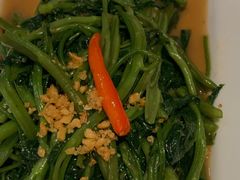 秘制虾酱炒空心菜-帕蓝·暹罗料理(曲阳店)