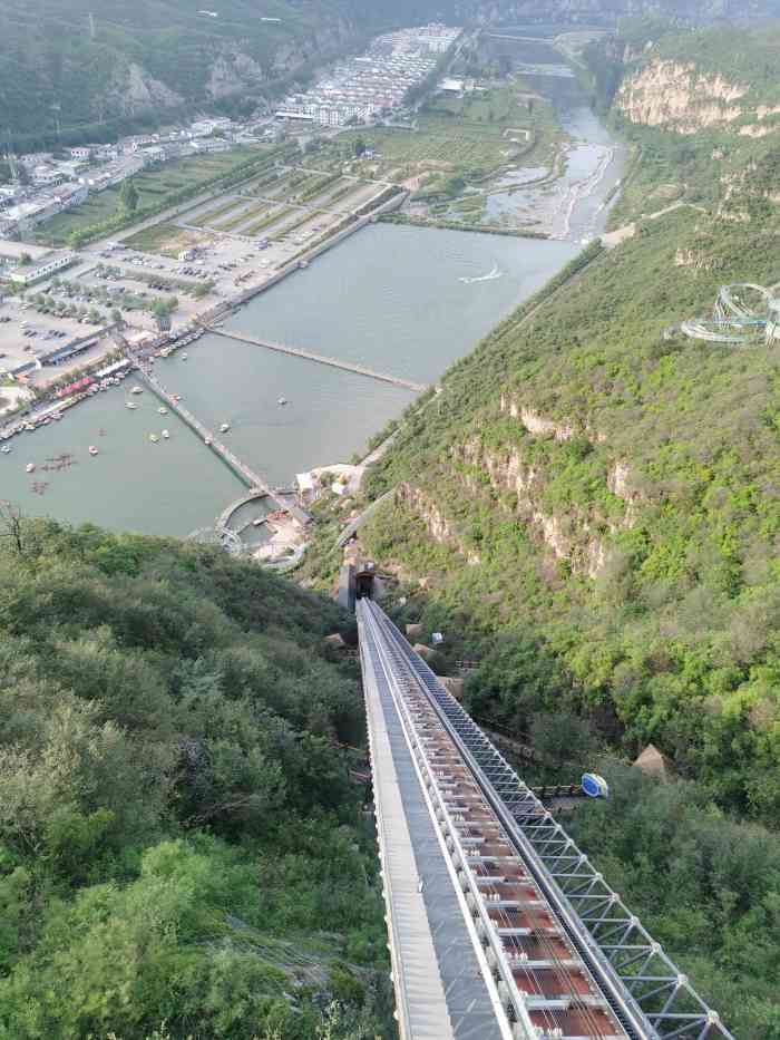野三坡刘家河水上乐园-"孩子喜欢漂流 刚好头条看到有人发视频 就.