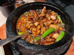 石锅杭椒牛蛙-桂满陇-西湖船宴(西单大悦城店)