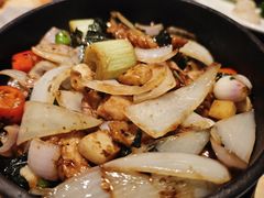 紫苏黑椒啫肠头-港丽餐厅(来福士店)