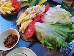 蔬菜拼盘-金塔傣乡·德宏傣味·手抓饭·孔雀宴·云南民族特色菜(文化巷店)
