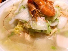 腐皮青菜-老头儿油爆虾(胜利河美食街店)