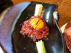 生拌牛肉-炎蔵牛舌烤肉