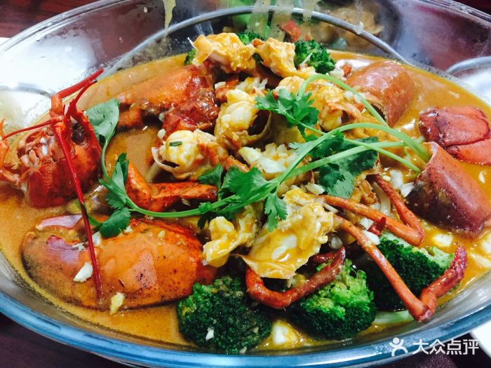 醉壹号厦门特色海鲜大排档(美食地标店)沙茶龙虾图片 - 第12112张