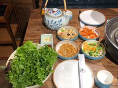 -明洞阿姨·韩式酱蟹烤肉·创意料理(三元桥店)