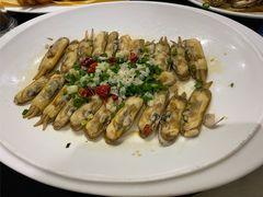 葱油蛏子-好兄弟郭巨海鲜(天一阁店)