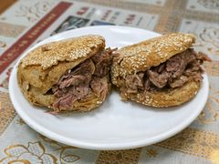 烧饼夹肉-清真·鸦儿李记·小馆(后海店)