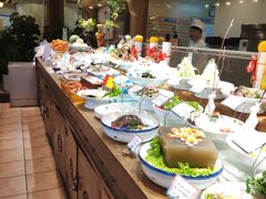 自助取餐区-老船夫婚宴婚庆会馆(延吉路店)