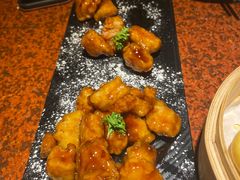 雪花糖醋里脊-绿茶餐厅(华联万柳店)