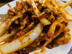 烤鱿鱼-炙热童年·老北京炙子烤肉(南锣鼓巷店)