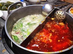 -热火朝天鲜切牛肉火锅(南强街巷店)