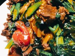潮汕牛肉芥蓝炒粿条-大洋家·精品潮汕菜·生腌砂锅粥(天河东路店)
