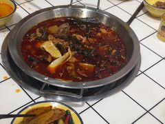 -晓彭肥肠鸡·泡椒鸡火锅(水木天地店)