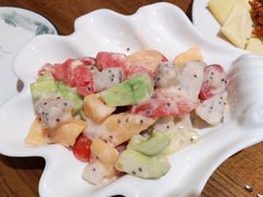 -东来菜馆•手抓海鲜家常菜•海鲜锅贴(鸽子窝店)