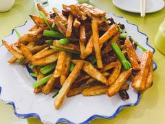 干煸土豆条-天添纸包鸡家常菜