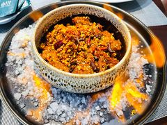 火焰S牛肉粒-山壹竹庭院餐厅