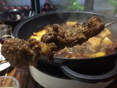 电烤羊肉-老红桥炸灌肠牛肚锅烧烤(定福庄店)