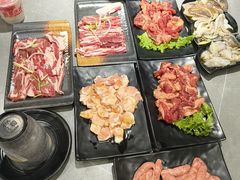 -啊美丽炭火烤肉(滑翔一店)
