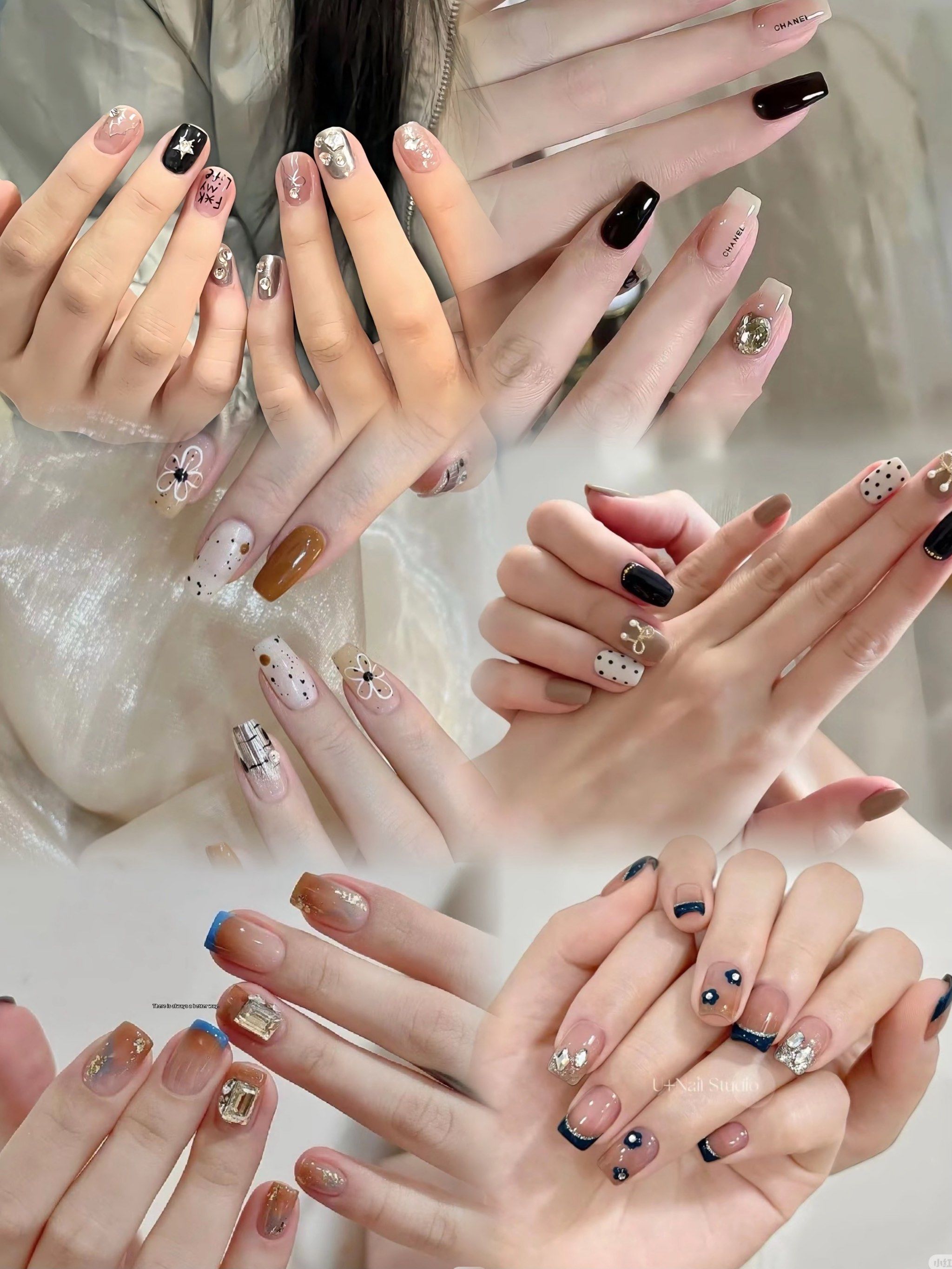 短甲款式美甲💅