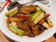 香葱炒半筋半肉-鼎泰丰(德基广场店)