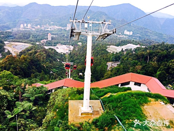 云顶缆车图片