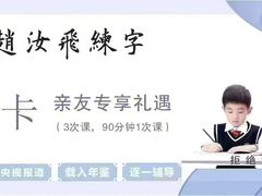 -赵汝飞练字硬笔书法(静安大融城校区)