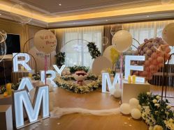 -团子宝宝宴派对百日宴生日布置策划·求婚策划·气球布置别墅民宿