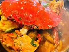 黄金膏蟹焗走地鸡-皇朝会.经典传统粤菜(外滩店)