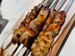 咸盐烤羊肉串-丝路有约·西域美食